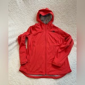 Women’s The North Face soft shell rain jacket